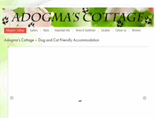Tablet Screenshot of dog-and-cat-friendly.com